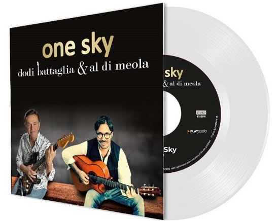 Cover for Battaglia, Dodi &amp; Al Di Meola · One Sky (7&quot;) [Coloured edition] (2020)