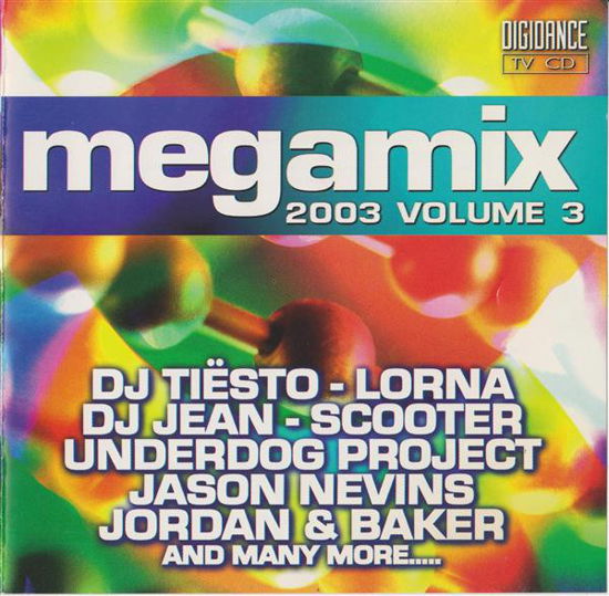 Cover for Megamix 2003 Vol 3 (CD) (2003)