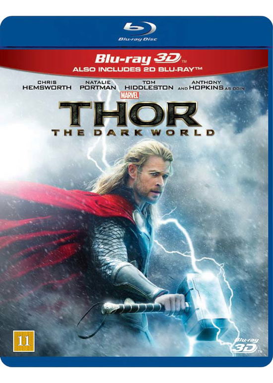 Cover for Thor 2 - 3D · The Dark World (3D Blu-ray/DVD) (2014)