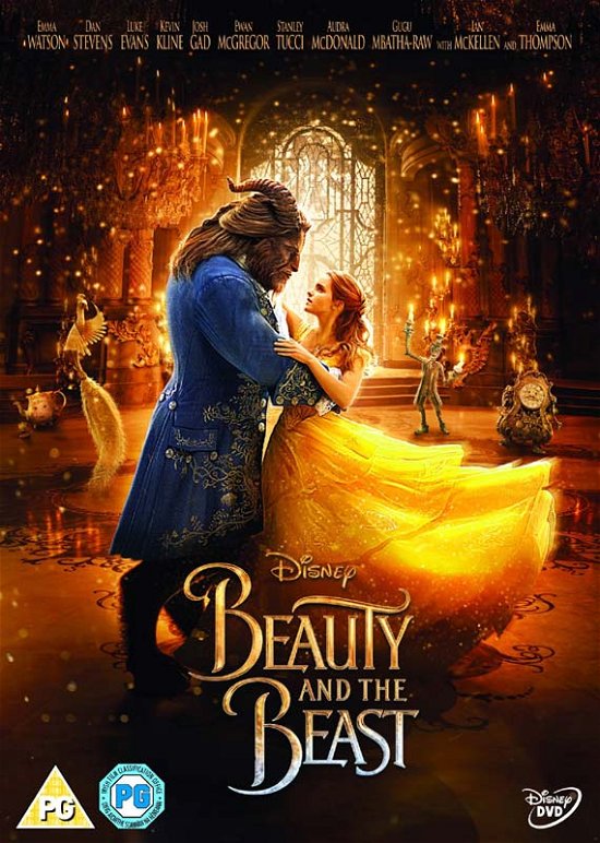 Cover for Beauty And The Beast - Live Action · Beauty And The Beast (Live Action) (DVD) (2017)
