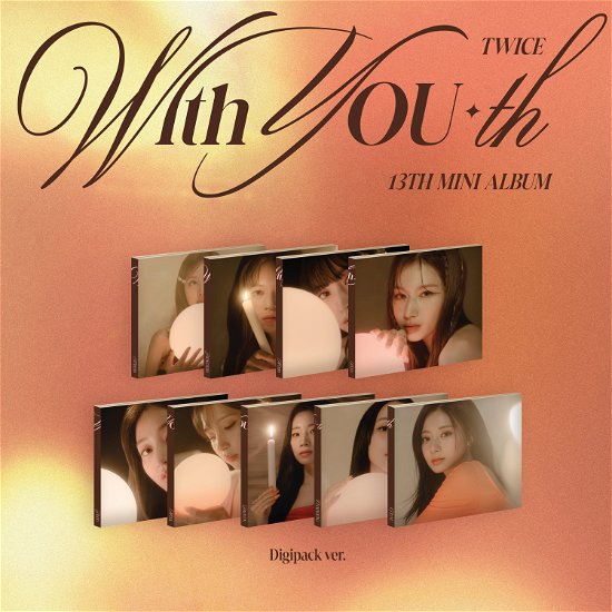 Cover for Twice · With YOU-th (CD) [Random Digipack edition] [Korean Version] (2024)