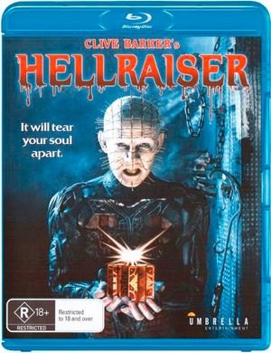 Cover for Hellraiser (Blu-ray) (2018)