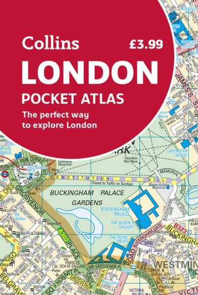 Cover for Collins · London Pocket Atlas (Spiralbok) (2020)