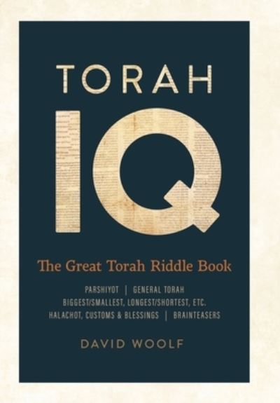 Cover for David Woolf · Torah IQ : The Great Torah Riddle Book (Hardcover Book) (2021)