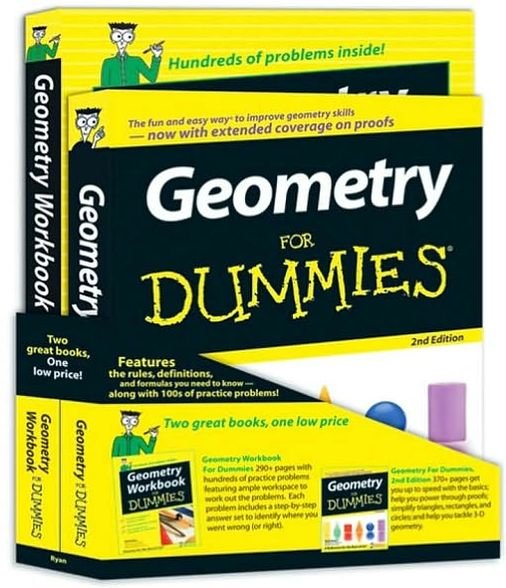 Cover for Mark · Geometry For Dummies Education Bundle (Bok) [2 Rev edition] (2012)