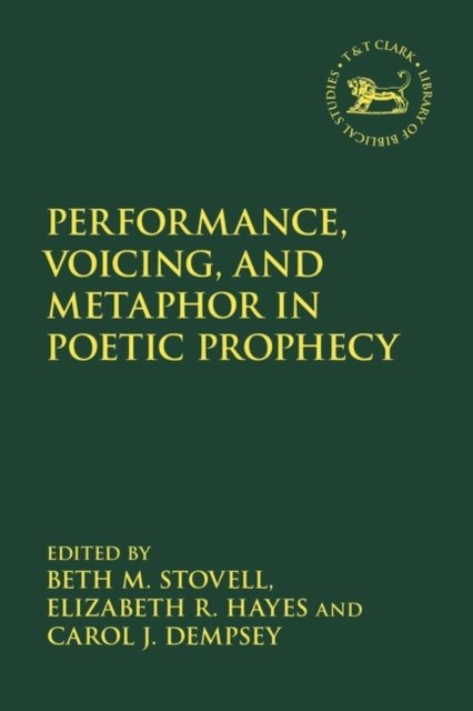 Cover for Stovell Beth M · Jsot Performance Voicing and Meta (Innbunden bok) (2025)
