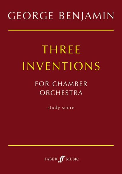 Cover for George Benjamin · Three Inventions for Chamber Orchestra (Paperback Book) (1998)