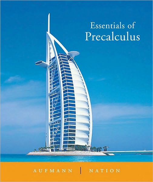 Cover for Aufmann, Richard (Palomar College) · Essentials of Precalculus (Hardcover Book) [New edition] (2005)