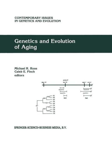Cover for Genetics and Evolution of Aging - Contemporary Issues in Genetics and Evolution (Hardcover Book) [Partly Reprinted from Genetica, 91:1-3, 1994 edition] (1994)