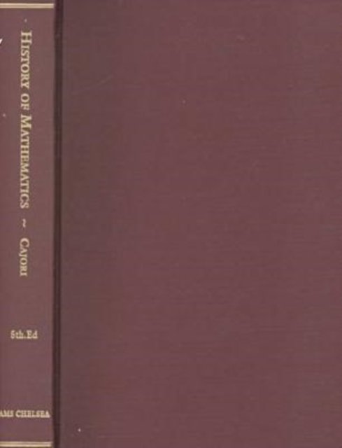 History of Mathematics - AMS Chelsea Publishing -  - Bøger - American Mathematical Society - 9780821821022 - 30. oktober 1999