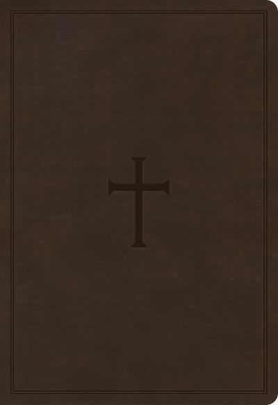 Cover for CSB Bibles by Holman · CSB Super Giant Print Reference Bible, Brown LeatherTouch, Value Edition (Imitation Leather Bo) (2022)