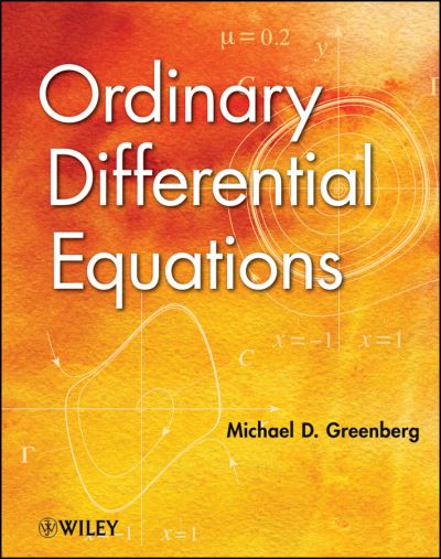 Cover for Michael D. Greenberg · Ordinary Differential Equations (Hardcover bog) (2012)