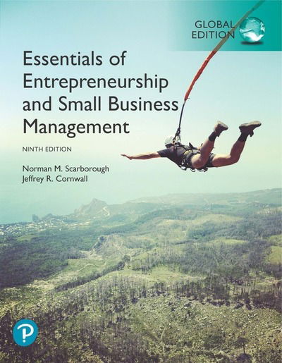 Cover for Norman Scarborough · Essentials of Entrepreneurship and Small Business Management, Global Edition (Paperback Book) (2018)