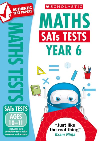Cover for Paul Hollin · Maths Test - Year 6 - National Test Papers (Paperback Book) (2018)