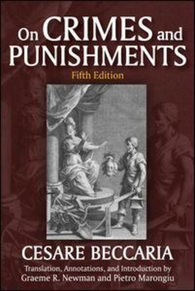 Cover for Cesare Beccaria · On Crimes and Punishments (Paperback Book) (2016)