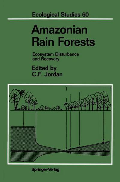 Cover for Carl F Jordan · Amazonian Rain Forests: Ecosystem Disturbance and Recovery - Ecological Studies (Paperback Book) [Softcover reprint of the original 1st ed. 1987 edition] (2011)