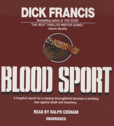 Cover for Dick Francis · Blood sport (N/A) [Unabridged. edition] (2013)