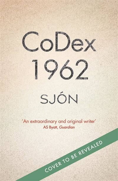 Cover for Sjon · CoDex 1962 (Gebundenes Buch) (2018)