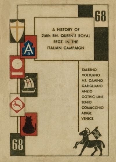 Cover for Regimental History · History of 2/6th Bn. Queen's Royal Regt. in the Italian Campaign (Book) (2023)