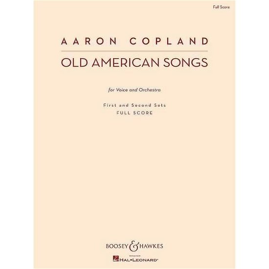 Cover for Aaron Copland · Old American Songs (Partituren) (2004)