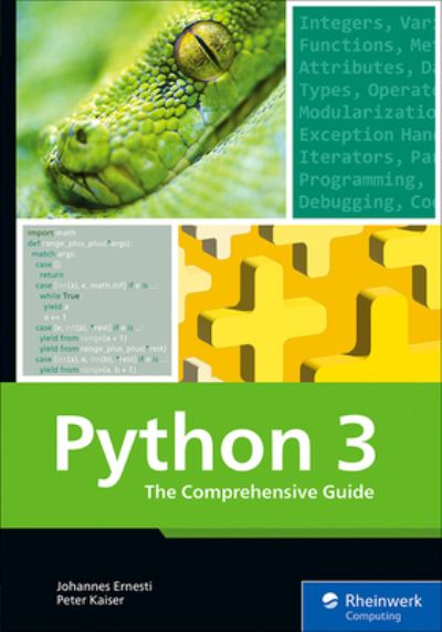 Cover for Johannes Ernesti · Python 3: The Comprehensive Guide (Paperback Book) (2022)