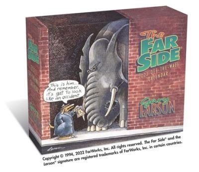 Cover for Gary Larson · The Far Side (R) 2023 Off-the-Wall Calendar (Calendar) [1er édition] (2022)