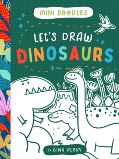 Cover for Gina Perry · Let's Draw Dinosaurs (Book) (2023)