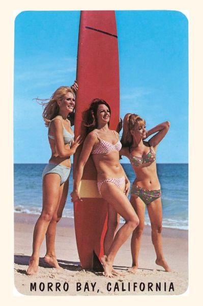 Cover for Found Image Press · The Vintage Journal Sixties Surfer Girls, Morro Bay, California (Paperback Book) (2022)