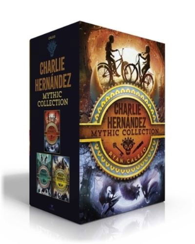 Cover for Ryan Calejo · Charlie Hernandez Mythic Collection: Charlie Hernandez &amp; the League of Shadows; Charlie Hernandez &amp; the Castle of Bones; Charlie Hernandez &amp; the Golden Dooms - Charlie Hernandez (Hardcover bog) [Boxed Set edition] (2022)