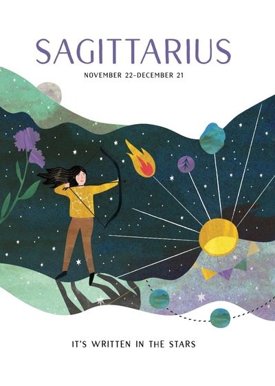 Cover for Astrology: Sagittarius - It's Written in the Stars (Gebundenes Buch) (2019)