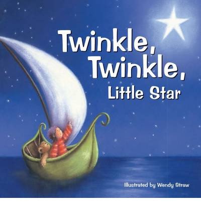 Cover for Twinkle Twinkle Little Star - 20 Favourite Nursery Rhymes - Illustrated by Wendy Straw (Paperback Book) (2014)