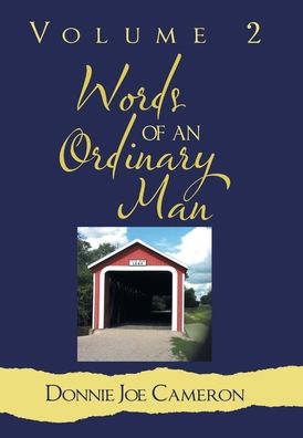 Cover for Donnie Joe Cameron · Words of an Ordinary Man (Book) (2020)