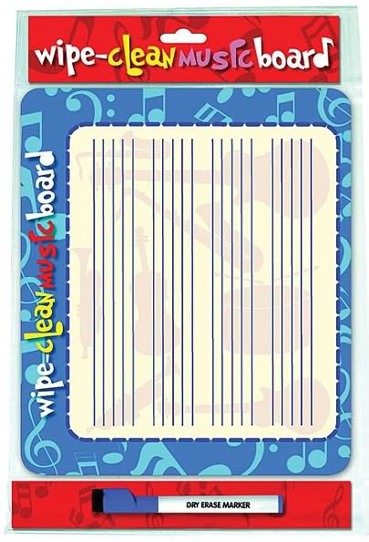 Cover for Wipe Clean Music Board Landscape Edition - Wipe Clean Board (Paperback Book) (2009)