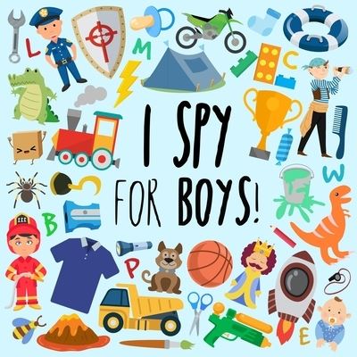 Cover for Webber Books · I Spy - For Boys! (Pocketbok) (2020)