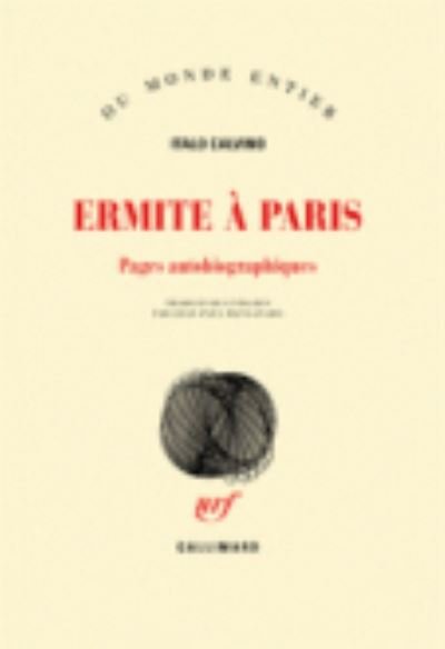 Cover for Italo Calvino · Ermite a Paris (Paperback Bog) (2014)