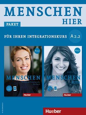 Menschen hier A2/2. Paket: Kursbuch Menschen und Arbeitsbuch Menschen hier mit Audio-CD - Hueber Verlag GmbH - Books - Hueber Verlag GmbH - 9783194519022 - October 1, 2021