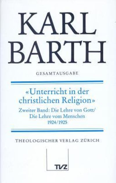 Cover for K. Barth · Gesamtausg.20 Unterr.Relig.2 (N/A) (1990)