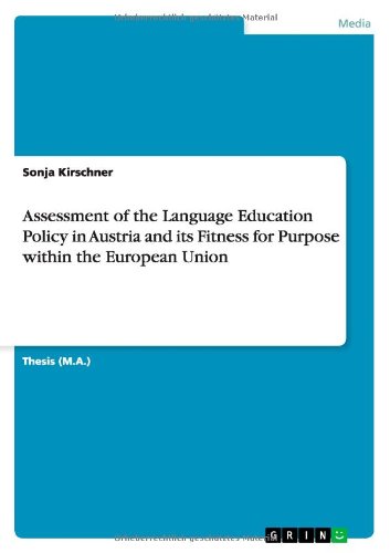 Cover for Kirschner · Assessment of the Language Ed (Book) (2014)
