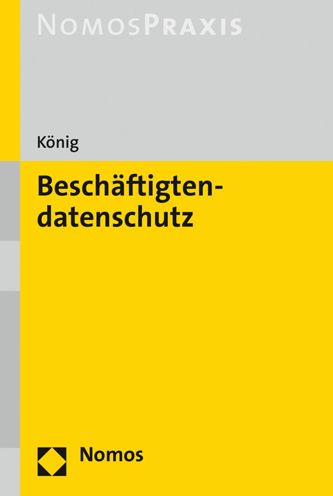 Cover for König · Beschäftigtendatenschutz (Buch) (2020)