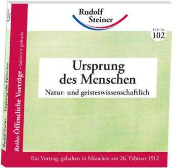 Cover for Rudolf Steiner · Steiner:ursprung Des Menschen (Book)