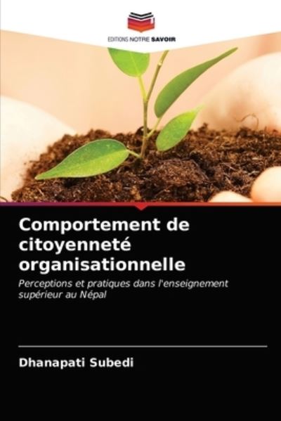 Cover for Subedi · Comportement de citoyenneté orga (N/A) (2020)