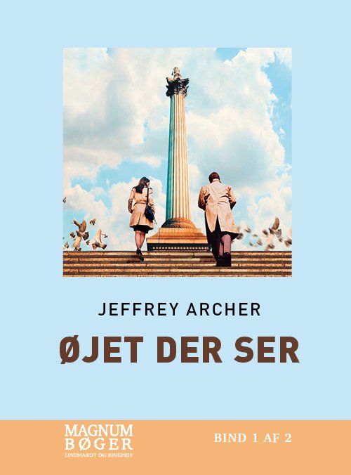 Cover for Jeffrey Archer · Øjet der ser (Storskrift) (Indbundet Bog) [2. udgave] (2020)