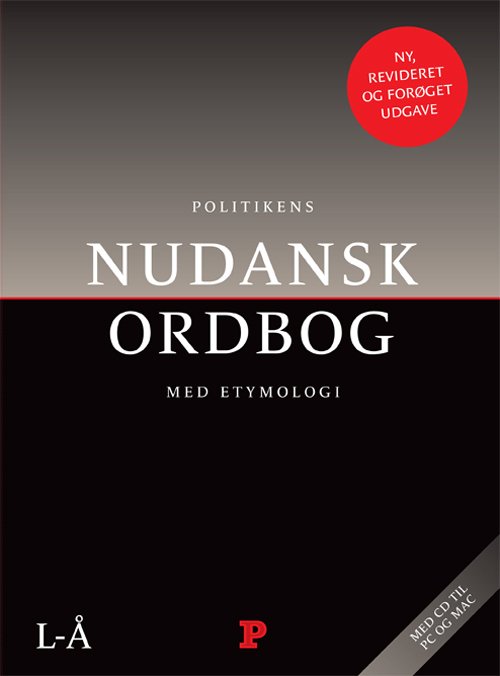 Cover for Nudansk ordbog 1-2 etymologi &amp; cd (Bound Book) [4th edição] (2010)
