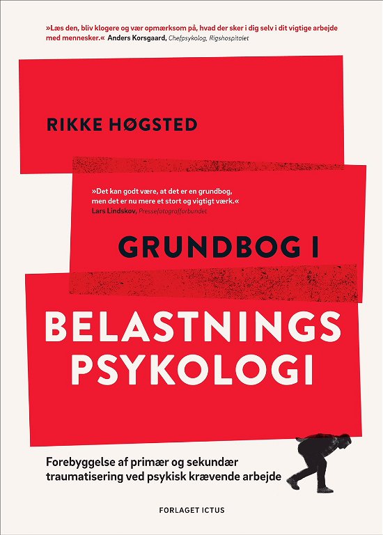Cover for Rikke Høgsted · Grundbog i belastningspsykologi (Sewn Spine Book) [1er édition] (2018)