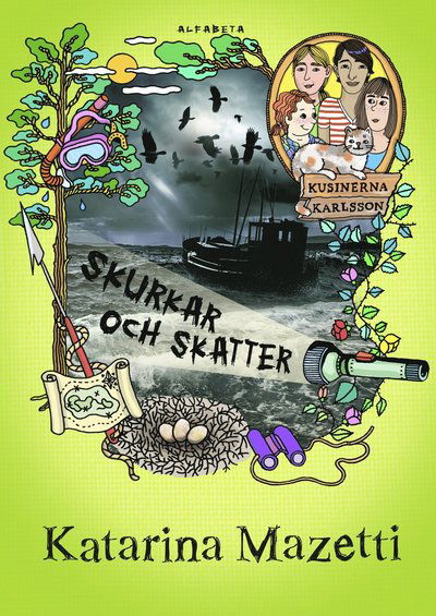 Cover for Katarina Mazetti · Skurkar och skatter (Hardcover Book) (2016)