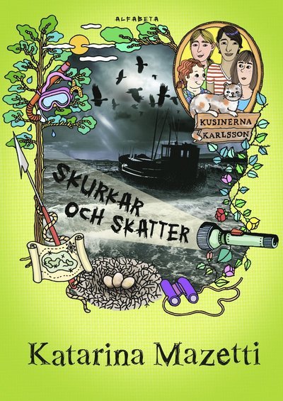 Cover for Katarina Mazetti · Kusinerna Karlsson: Skurkar och skatter (Bound Book) (2016)