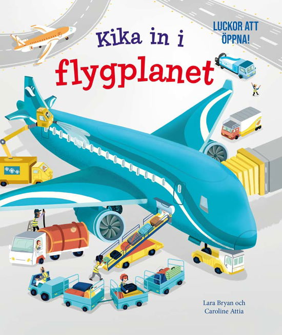 Cover for Lara Bryan · Kika in i flygplanet (Kartongbok) (2024)