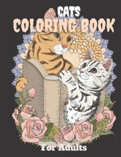 Cover for Trendy Art · Cats Coloring Book For Adults (Paperback Book) (2020)