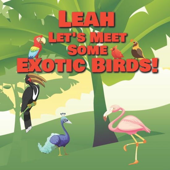 Cover for Chilkibo Publishing · Leah Let's Meet Some Exotic Birds! (Paperback Bog) (2020)