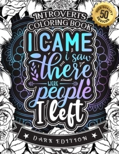 Cover for Black Feather Stationery · Introverts Coloring Book (Taschenbuch) (2021)